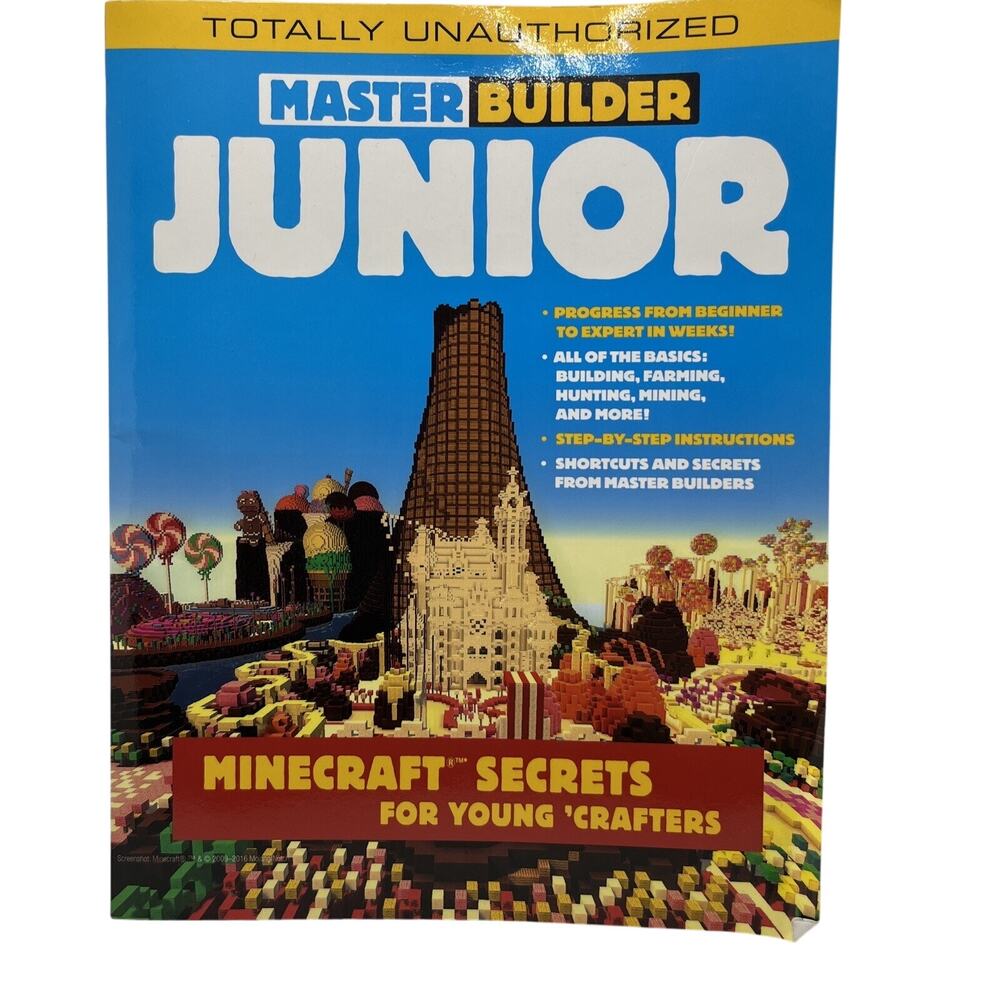 Master Builder Junior : Minecraft ® Secrets for Young Crafters by Triumph Books